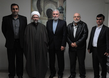 Photo of Sheikh Youssef Nabha receives Iranian Ambassador to Australia